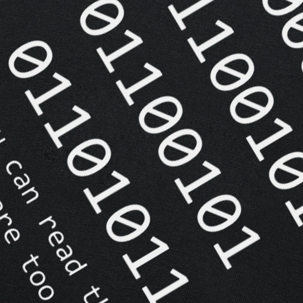 Computer Binary Code Programmer T Shirts Funny Developer Geek Gift Men Women Short Sleeve T-Shirt Graphic Mens Clothing